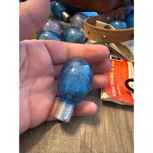 Partial Box of total 14 Retro Sylvania Blue Dot Press 25B Light Flash Bulbs.